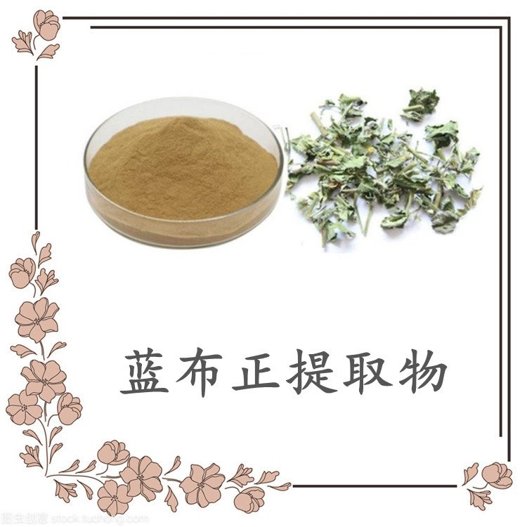 藍(lán)布正提取物 植物萃取 粉末細(xì)膩 水溶性好 長期供應(yīng)