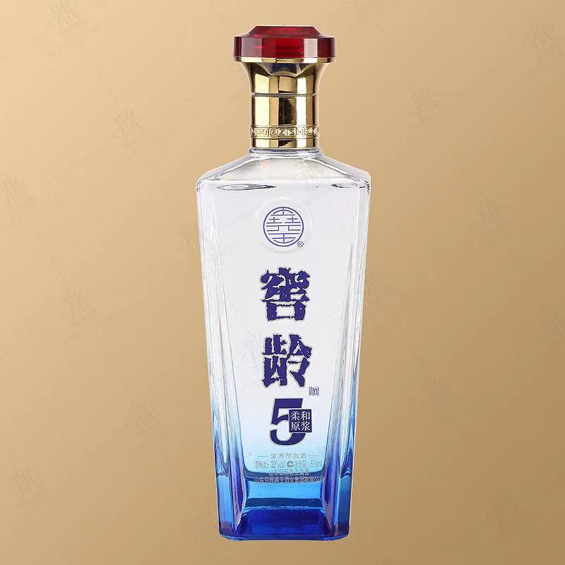 彩色玻璃酒瓶乳白瓶定制 晶白料透明酒瓶噴涂白酒瓶