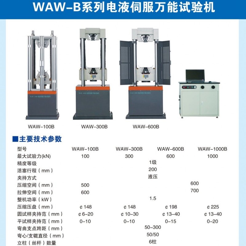 電液伺服萬能試驗(yàn)機(jī)