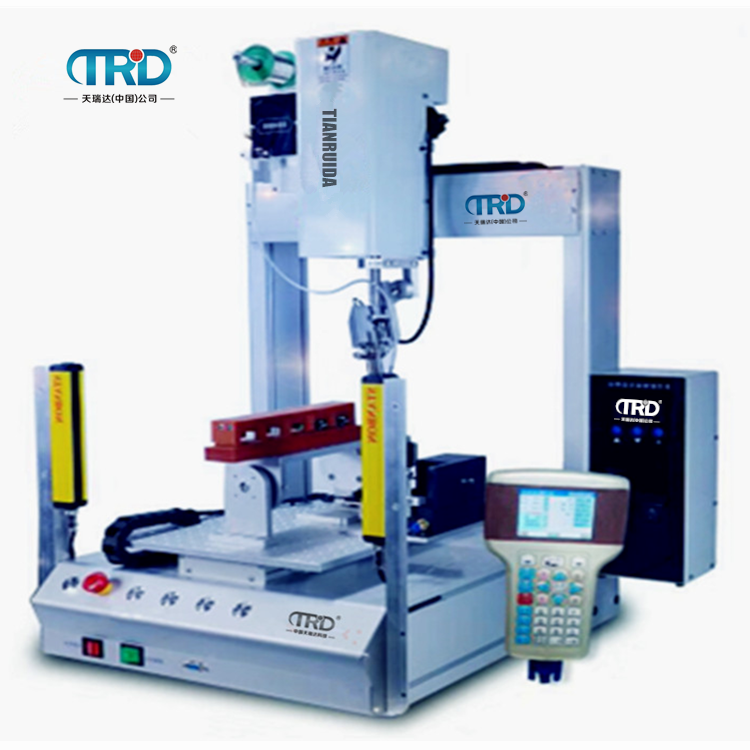 天瑞達 線路板自動焊錫機五軸桌面式PCB板點焊加錫機