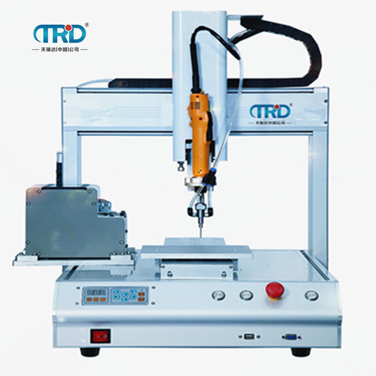 天瑞達  雙工位伺服擰螺絲設(shè)備 六軸自動打螺絲機